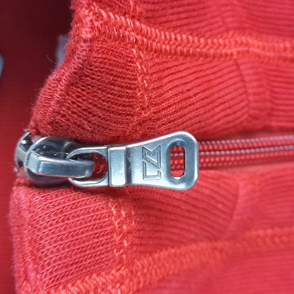 Cutter and Buck Women Full Zipped Sweater Large Red 195 - Picture 2 of 7